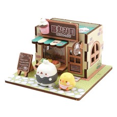 몰랑이 타운하우스 무드등 만들기 DIY 키트, 1세트, 커피숍