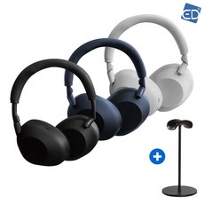 [국내AS정품] 소니 무선 노이즈 캔슬링 헤드폰 WH-1000XM6 블랙 + 거치대 / 새상품 /ED, WH-1000XM6 (블랙)