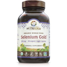 Nutrigold 硒黃金 200mcg 素食膠囊 無麩質 純素, 1個, 90入, 90錠