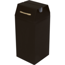 주호팩 끈손잡이 다용도 선물상자 04-3 (124x124x230), 진밤, 10개