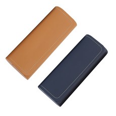 바디위즈 휴대용 고급 가죽 안경 케이스 1+1