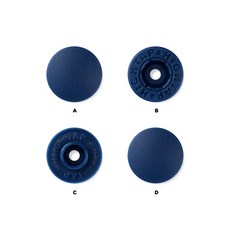 국산 티단추 하이탭 11mm 40세트, 1개, T 558-프루시안블루