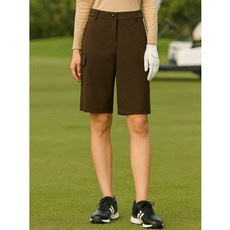 맥케이슨 여성 TR 5부 팬츠 브라운 MDW3PS611BRO 1022787