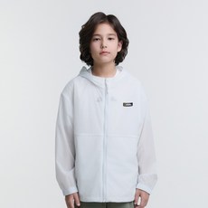 내셔널지오그래픽 키즈 K252UJK920 초경량 바람막이 점퍼 WHITE 245190