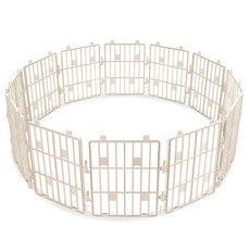 Purmi Magic Fence 12片分離式圍欄, 米色, 1套