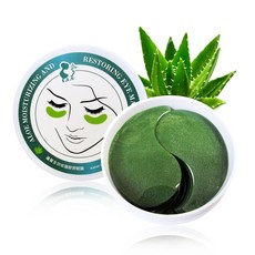 依洛嘉 蘆薈全效修護膠原眼膜 60片, 1個, 1入