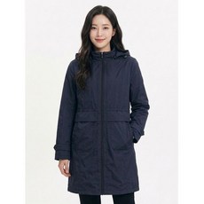 크로커다일레이디 네이비 후드 탈부착 허리 스트링 점퍼 CLCMJP205 1111745