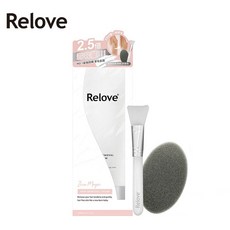 Relove Ku溜 美肌組 (附專屬海綿), 1個, 零毛髮霜【*1】２００ml【大】