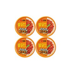 밥도둑 불닭볶음 80g x4개 /통조림/반찬/캠핑요리