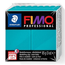 Staedtler Fimo 프로페셔널 소프트 폴리머 클레이 85g(3온스) 오렌지, 2-블루
