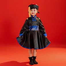 WULA烏拉 兒童殭屍造型服 附符咒