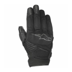 Alpinestars Faster 皮革防摔短手套 THERMO WINDTECH, 黑黑