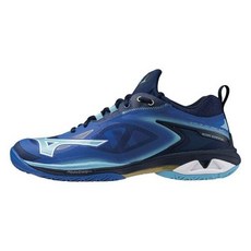 美津濃 Mizuno Wave Claw Neo 3 男女寬楦羽球鞋 室內運動 71GA247301 藍黑