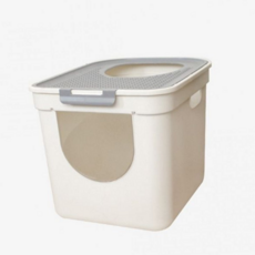 후드형 고양이 화장실 일체형 밀폐형 대형 반밀폐형 고양이 화장실 반려묘 반려동물 배변훈련 배변판