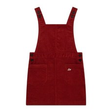 Lee 키즈 코듀로이 레귤러핏 오버롤 원피스 오렌지 L404OP71OR 992086