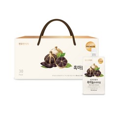 천호엔케어 남해안 자연숙성 흑마늘즙 흑마늘 프리미엄 80ml x 30개입, 30개