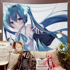 하츠네 미쿠 패브릭 포스터, a