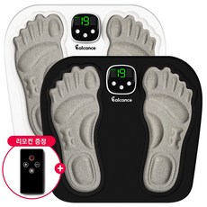 에피카 발캉스 EMS발마사지기 + 리모콘, 블랙