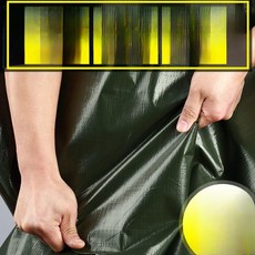 타포린 방수천 방수포 대형 차양막 호로 천막 호루 야외 트럭 텐트방수포 방수천막, 2x3m, 그린실버