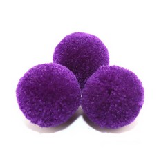 아트위브 핸드메이드 울 소재 폼폼이 20mm, 20개입, #18(퍼플)
