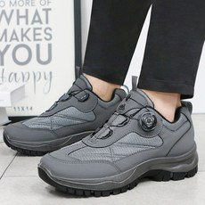 男士旋鈕健行鞋 健走鞋 工作鞋 T84M3K