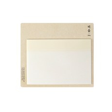 모닝글로리 비움 반투명 점착메모지 148 x 105 mm, 40매, 1개