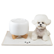 페키움 고양이 강아지 정수기 자동 급수기 저소음 올인원 세트, 페키움 자동 정수기 올인원세트 (멍멍이), 1세트