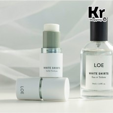 LOE 韓國小眾香氛 WHITE SHIRTS, 1個, WHITE SHIRTS,固體香膏 6.5g