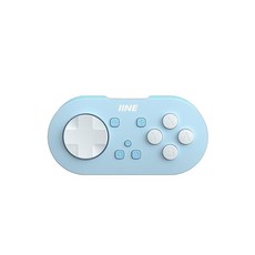 닌텐도 스위치 RGB 라이트 프로콘 컨트롤러 레트로 미니 패드, 포켓 핸들 블루, 1개