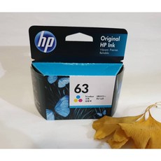 HP 63 彩色墨水匣, 1個, 含稅價保存至2024.02