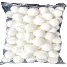 국산 50mm 화이트 폼폼이 크리스마스 가랜드 눈사람 홈데코 파티 장식 트리 소품