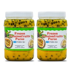 신정푸드 패션후르츠퓨레1kg, 1kg, 2개
