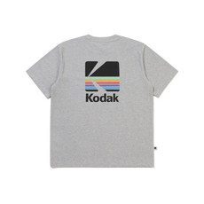브랜드정품 코닥 KODAK 레인보우 소로나 반팔 티셔츠 MELANGE GREY 343647