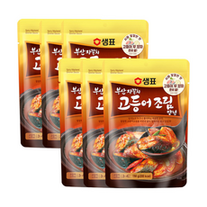샘표 부산자갈치 고등어조림양념, 150g, 6개