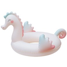 HYPZH 兒童海馬游泳圈, 海馬泳圈 70# 175g 適合5 - 9歲, 1個