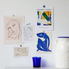 아트박스/샤이닝홈 러프 명화 포스터카드 5종세트 C앙리마티스, 상세설명 참조