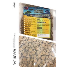 F 台灣 絕色 大型肉食沈底 南極蝦配方, 1個, 200克