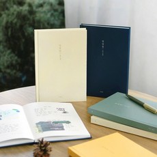 아이코닉 일상집 조각일기 감정일기장, 04네이비, 1개