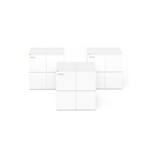 텐다 노바 메시 WIFI 시스템 MW6 최대 6개의 침실 주택을 커버 AC1200 전체 기가비트 듀얼 밴드 네트워크 무선 라우터 익스텐더를 대체 3팩, 3 Pack, WIFI 5 AC1200 MW6