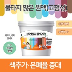 믹싱 바인더 19L 믹싱 젯소 바인다 수성 리퀴드, 1개, 백색