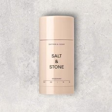 SALT & STONE 體香膏 檀香岩蘭草, 1個, 雪松番紅花