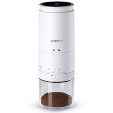 프로살림 무선 전동 커피 그라인더 자동 원두 분쇄기, PCG1