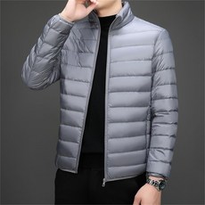 TKX 경량패딩 남자 가을 겨울 하이넥 방풍 숏 재킷 깔깔이점퍼 빅사이즈 오리털