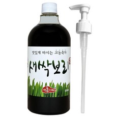 홍치마 대용량 목넘김좋은 유기농 새싹보리차 농축 새싹보리 원액 액상 1000ml 다홍치마 (물병 X), 1L, 1개