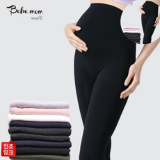 임부레깅스 베베맘 국내산 인조밍크 임산부겨울레깅스 임부쫄바지