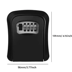 키보관 잠금 상자 20 후크 조합 캐비닛 보안 키/코드 금고, 03 mini with Code Lock