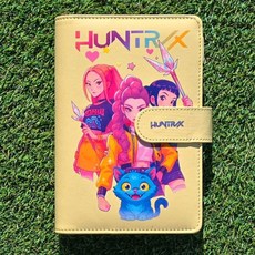 케이팝 데몬헌터스 다이어리 노트 공책 귀여운 케데헌, 노랑