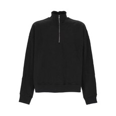 에이골디 하이 넥 집업 스웨트셔츠