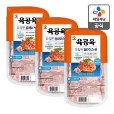 cj 육공육 슬라이스씬, 3개, 250g