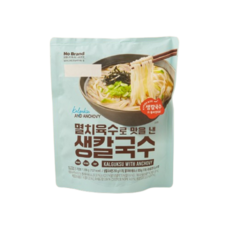 노브랜드 멸치육수로맛을낸생칼국수, 1개, 358g